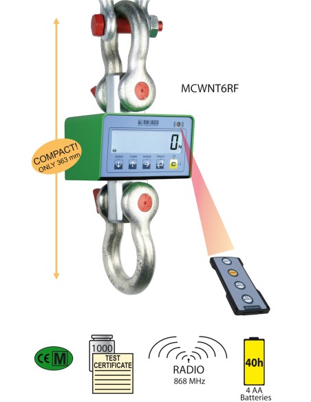 Dynamomètre Dini Argeo MCWNT pour professionnel