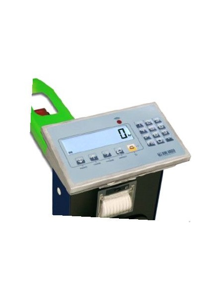 Transpalette peseur Dini argeo TPWLKW à fourche large