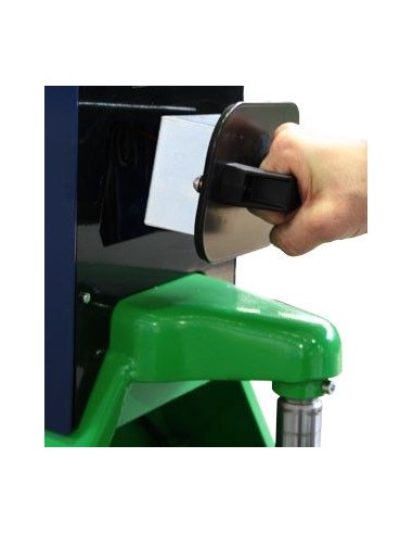 Transpalette peseur Dini argeo TPWLKW à fourche large