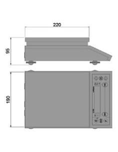 Balance de precision inox Dini Argeo TRD pour professionnel 2