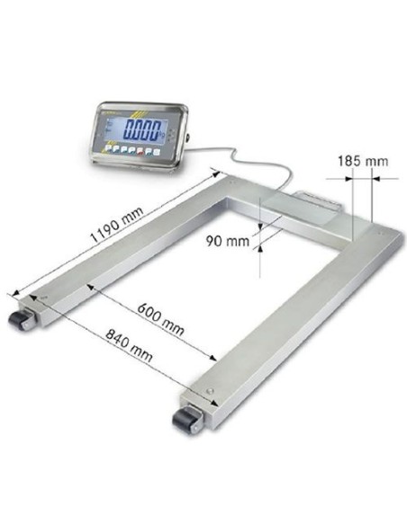 Pèse-palettes Kern UFN pour professionnel