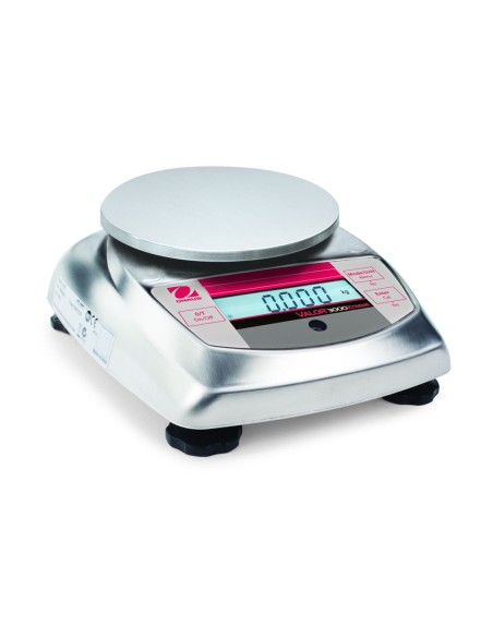 Balance compacte Inox Ohaus Valor 3000 pour professionnel
