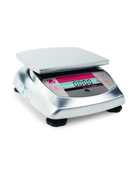 Balance compacte Inox Ohaus Valor 3000 pour professionnel