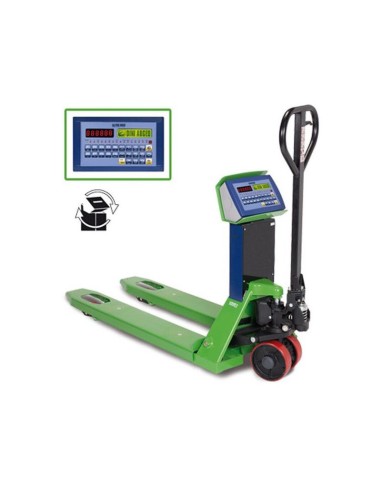 Transpalette peseur Dini Argeo TPWET pour professionnel