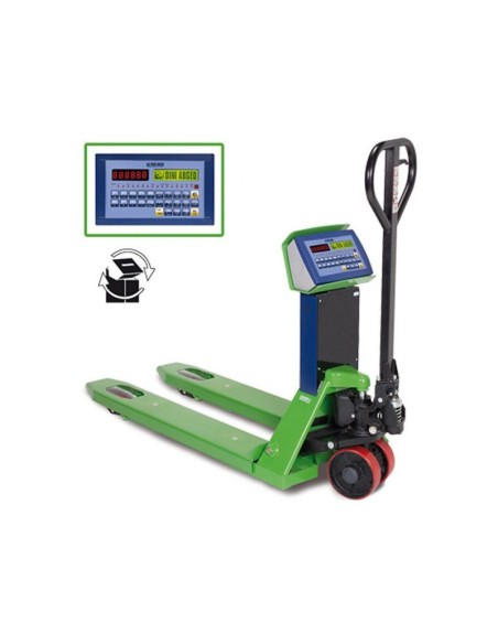 Transpalette peseur Dini Argeo TPWET pour professionnel
