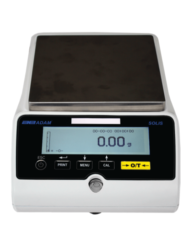 Balance de précision Adam Solis, calibration externe