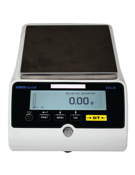 Balance de précision Adam Solis, calibration externe