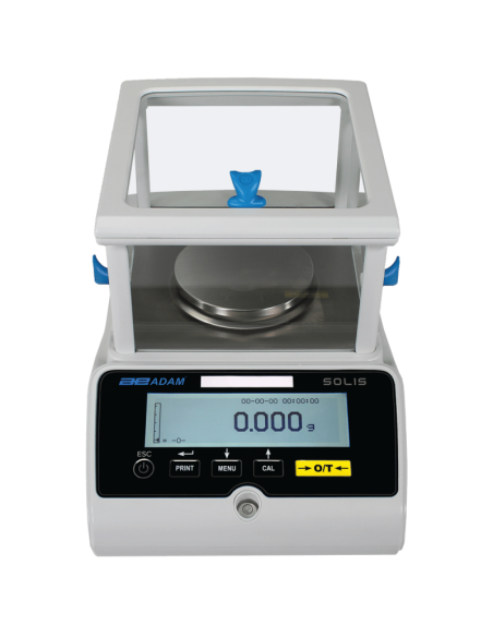 Balance de précision Adam Solis, calibration externe