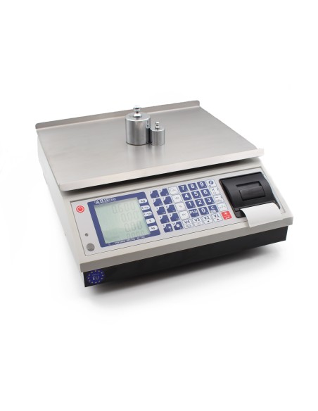 Balance poids prix avec ticket bi-échelon ABDPRO APS