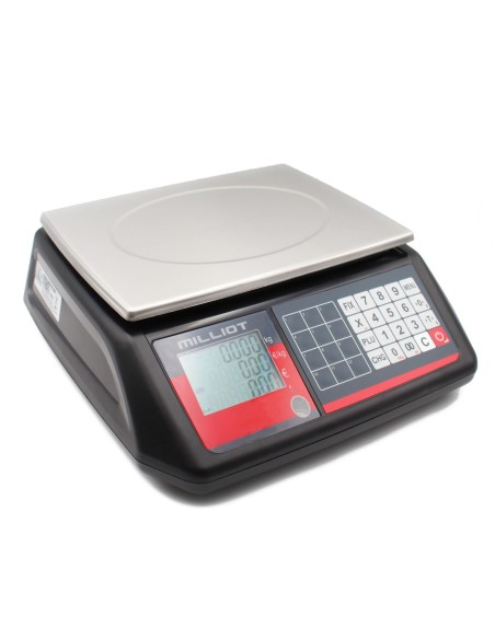 Balance poids-prix bi-échelon BMSFM Milliot
