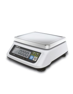 Balance de contrôle du poids homologuée, max. 3/6kg, précision dès 0.5/1g, 225x190 mm