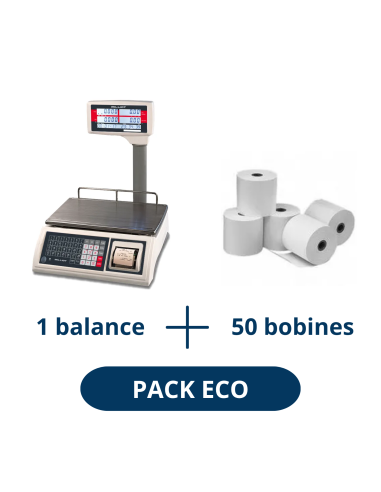 Pack Eco Balance Poids Prix 6/15kg Milliot avec 50 Bobines