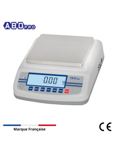 Pack Balance de précision 6 kg ABDPRO et certificat d'étalonnage 2