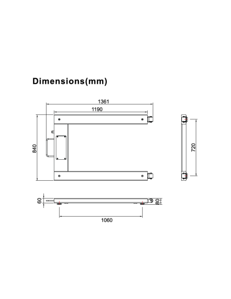 Pèse-palettes Milliot TPF