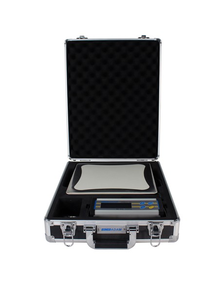Pack Balance au sol 300x300 mm Adam et valise de transport
