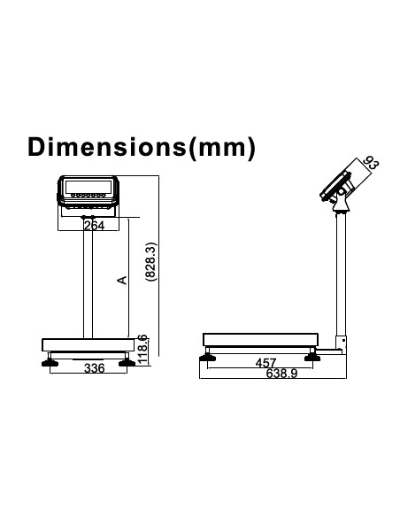 Plateforme Milliot Inox BWS