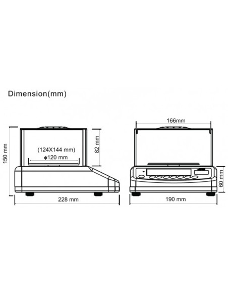 Balance de Precision Milliot THB pour professionnel